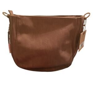 NWT Miztique Elegant Brown Women's Bag, Shoulder Strap Included, Medium Size